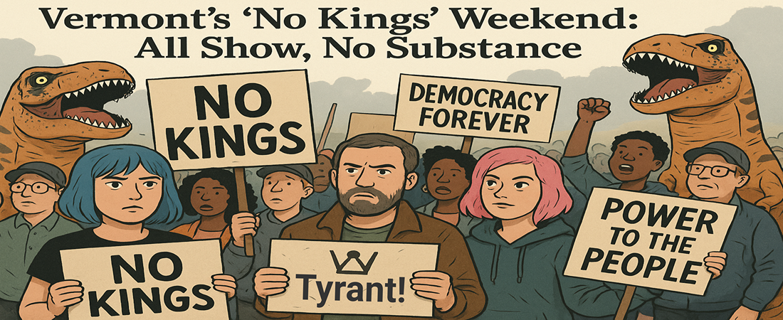 Vermont’s “No Kings” Weekend: All Show, No Substance